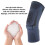 Breathable Knee Sleeve for Patellar Support, Dark Blue, Nylon 7
