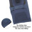 Breathable Knee Sleeve for Patellar Support, Dark Blue, Nylon 8