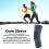 Breathable Knee Sleeve for Patellar Support, Dark Blue, Nylon 4