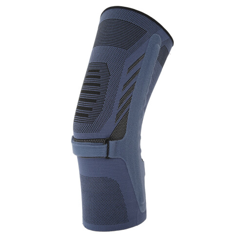 Breathable Knee Sleeve for Patellar Support, Dark Blue, Nylon
