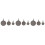 9 Pcs Stainless Steel Shooting Training Targets Dark Silver 4