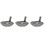 3Pcs Metal Sifting Reusable Muck Cleaning Scoop 6