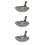 3Pcs Metal Sifting Reusable Muck Cleaning Scoop 10