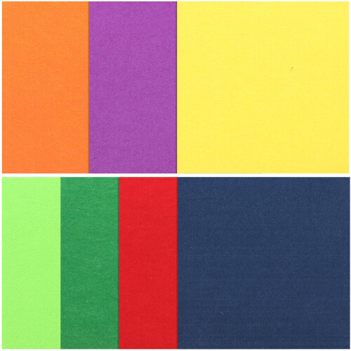35 Sheets Diy Felt Cloths Polyester Nonwoven Fabric For Kids Craft