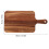 Cutting Board With Handle Charcuterie Wooden Serving Board 10