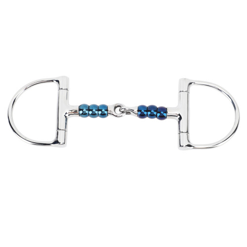 Stainless Steel 125mm D Ring Snaffle Bit - Anti-Biting Horse Control 2