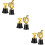 6Pièces Trophées Décoratifs Multicolores Pour Remise De Prix 9