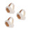 3Pièces Cache-Oreilles En Beige Pliable Et Confortable 6