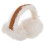 3Pièces Cache-Oreilles En Beige Pliable Et Confortable 3