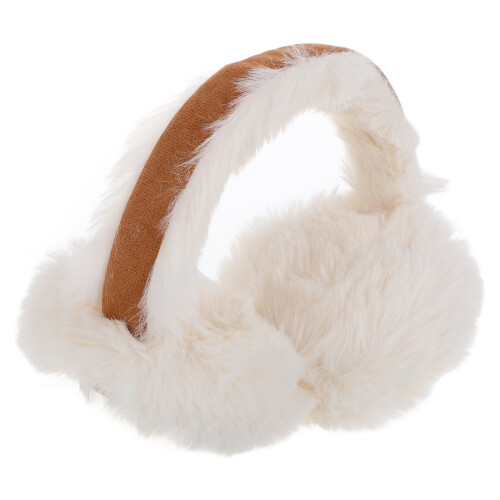 3Pièces Cache-Oreilles En Beige Pliable Et Confortable 2