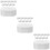 3 Sets Of Cake Molds Non Stick Oval Baking Rings With Wrapper 11