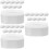 3 Sets Of Cake Molds Non Stick Oval Baking Rings With Wrapper 9