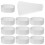 3 Sets Of Cake Molds Non Stick Oval Baking Rings With Wrapper 3