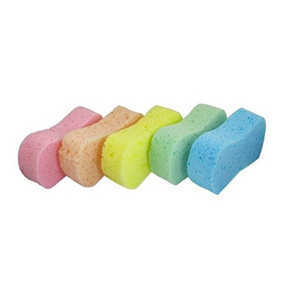 15 Pcs Car Wash Sponges Bone Design For Polishing Porous 031049669927