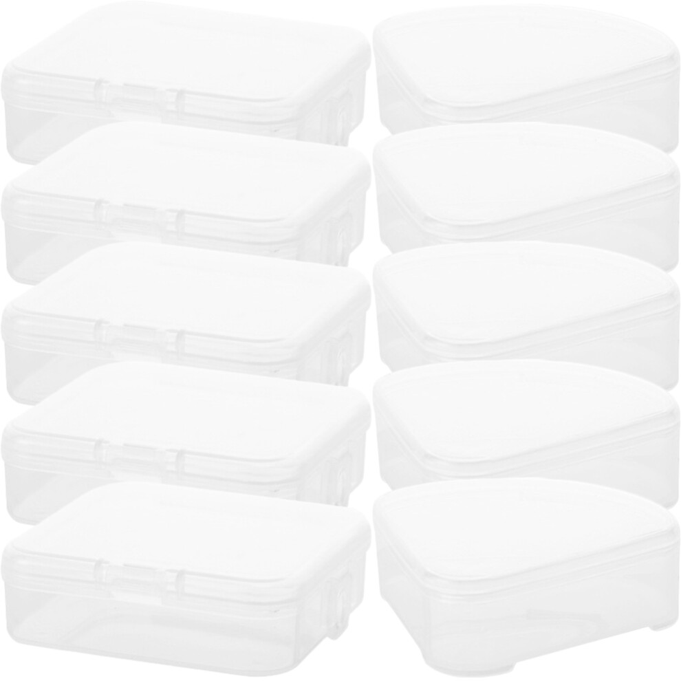 Inoomp 40 Pcs Makeup Sponge Holder Case Cosmetic Egg Container