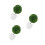 3 Pièces Artificielles En Pour Maison Jardin 4