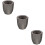 3Pcs Graphite Ingot Mold For Brass Copper Casting 11