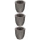 3Pcs Graphite Ingot Mold For Brass Copper Casting 10