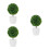 3 Pièces Artificielles En Pour Maison Jardin 7