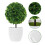 3 Pièces Artificielles En Pour Maison Jardin 10