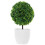 3 Pièces Artificielles En Pour Maison Jardin 9