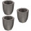 3Pcs Graphite Ingot Mold For Brass Copper Casting 9