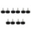 10Pcs Black Rubber Roller Skate Toe Covers Adjustable Brake Stoppers 8