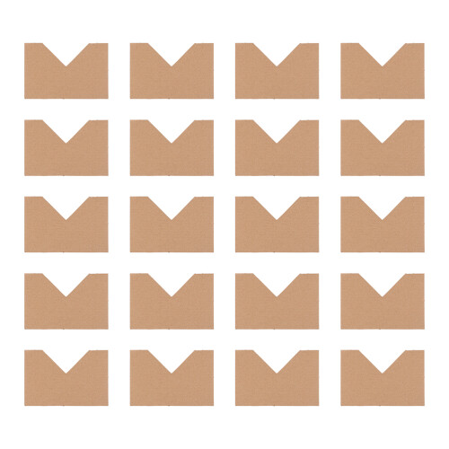 20Pcs Picture Frame Corner Protectors Craft Paper For Scrapbooking
