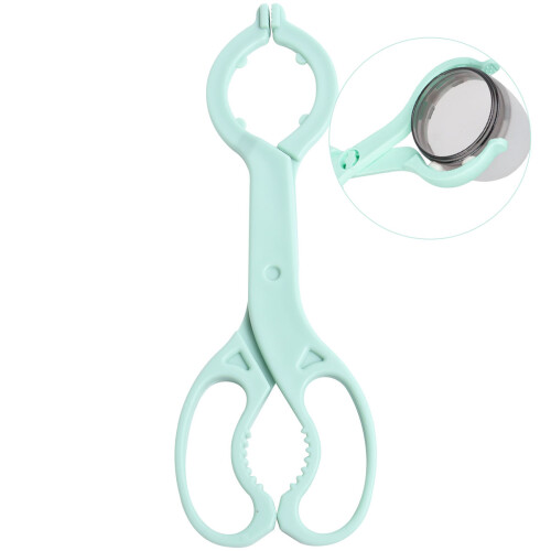 1Pc Detachable Silicone Feeding Bottle Clamp Clip Light Green