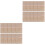 20 Pcs Rebreakable Karate Board for Taekwondo Training 5