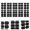 80 Sheets Self-Adhesive Writable Labels For Name Tags And Seasoning Bottles 9