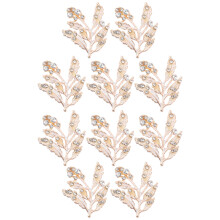 10Pcs Diy Alloy Hairpin Charms Girls Delicate Headdress Accessories