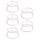 5Pcs Professional Bread Cooling Rack Alloy Reusable Baking Bracket 11
