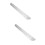 2Pièces Outil Mesure Multi Usage Acier Inoxydable Pratique Argent 8