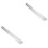 2Pièces Outil Mesure Multi Usage Acier Inoxydable Pratique Argent 4