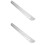 2Pièces Outil Mesure Multi Usage Acier Inoxydable Pratique Argent 6