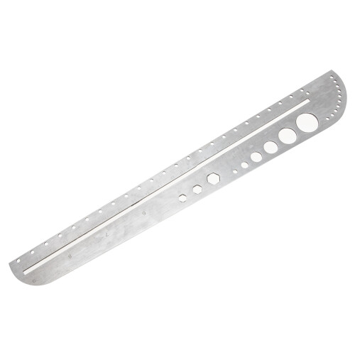 2Pièces Outil Mesure Multi Usage Acier Inoxydable Pratique Argent 1