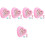 120 Pcs Adjustable Rings For Girls With Display Case 4