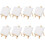 8Sets Draagbare Mini Ezels Voor Thuis En 3