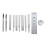 22 Pcs Snap Fasteners Installation Tool Kit With Rivets And Buttons 1