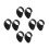8 Pcs Rubber Eyepiece Covers For Telescope Microscope Binoculars 6