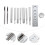 22 Pcs Snap Fasteners Installation Tool Kit With Rivets And Buttons 10