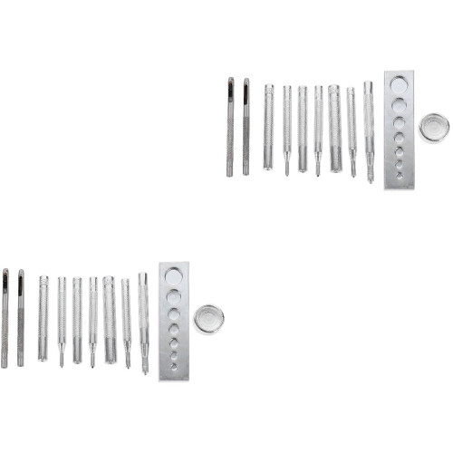 22 Pcs Snap Fasteners Installation Tool Kit With Rivets And Buttons 2