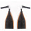 One Pair Padded Hanging Straps For Chinup Bar Ab Training 9