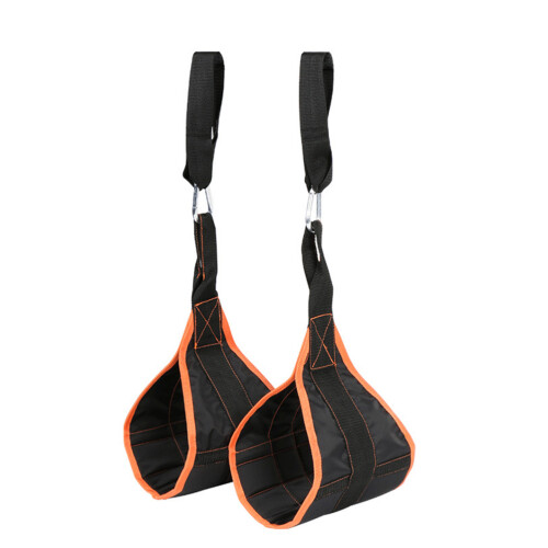 One Pair Padded Hanging Straps For Chinup Bar Ab Training