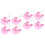 8Pièces Mètre Compact Mesure Taille Vêtements 9