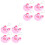 8Pièces Mètre Compact Mesure Taille Vêtements 8