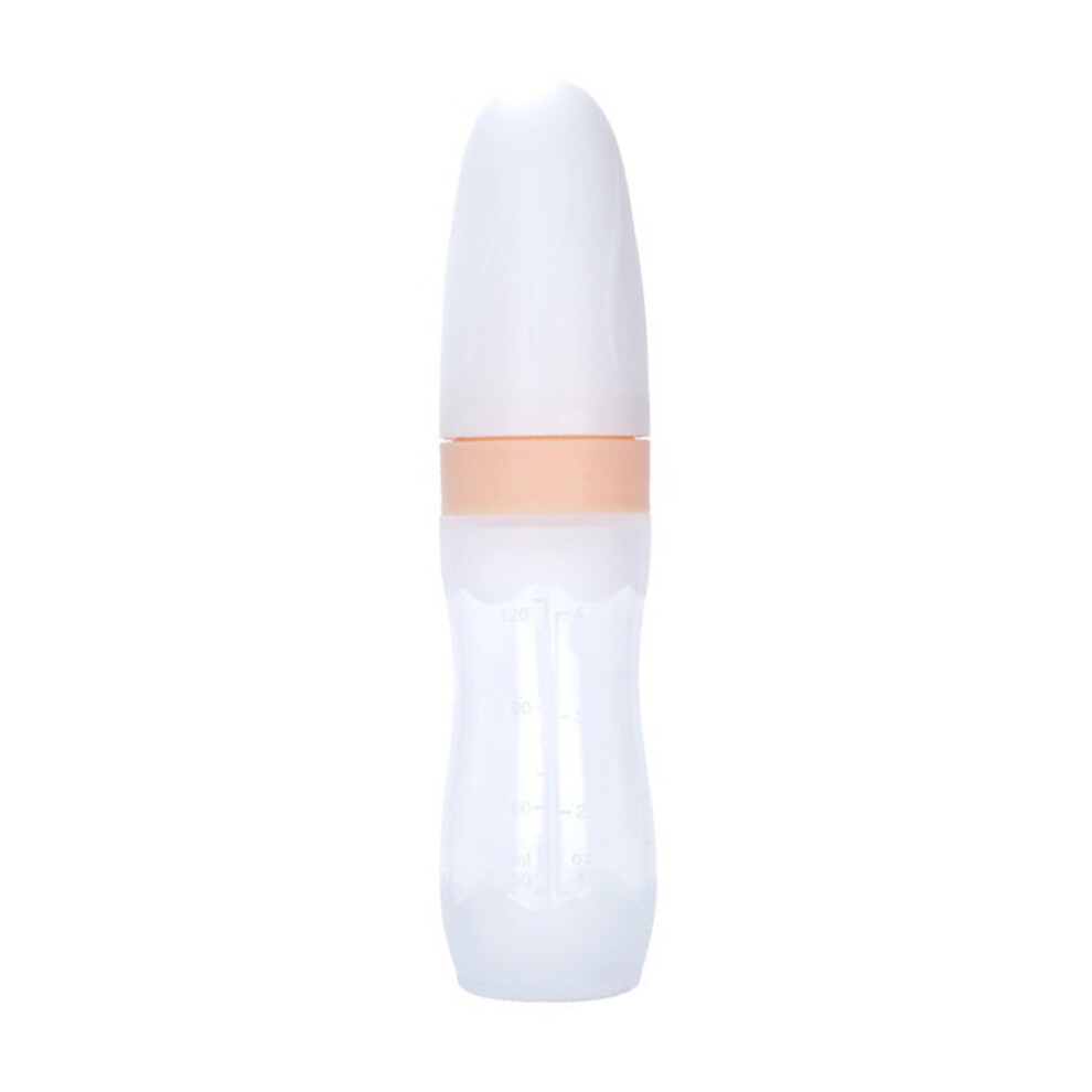 2Pcs 120Ml Silicone Supplement Feeder With Spoon Solustre