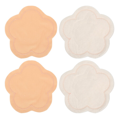 2 Pairs Reusable Washable Nursing Pads For Breastfeeding