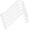 5Pcs Plastic Sandal Shoe Shapers And High Heel Display Stands 1